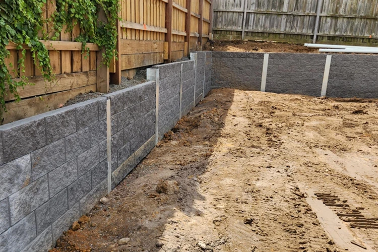 Concrete Sleeper Walls