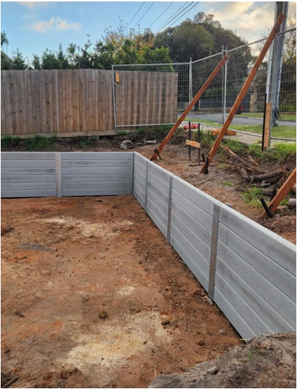 Retaining Wall Construction Our Work-1