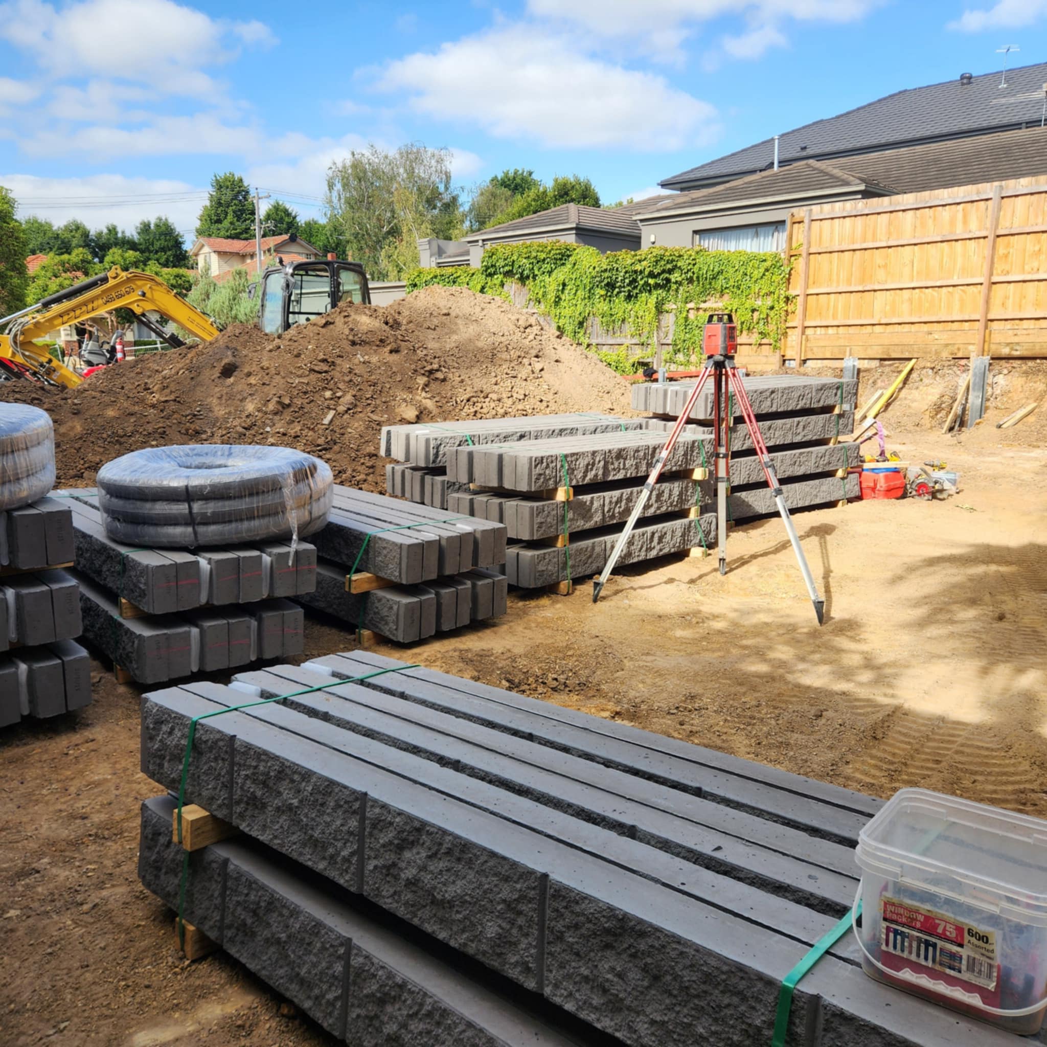 Retaining walls